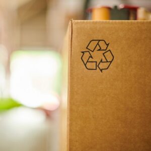 Emballage carton sur mesure avec logo matière recyclable