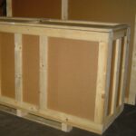 AJM-Emballage carton sur mesure avec bois pour pièces industrielle